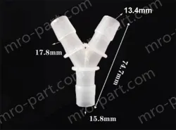 15.8mmY-shaped tee