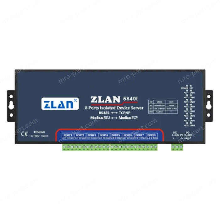 Isolated 8 Ports Serial Device Server
