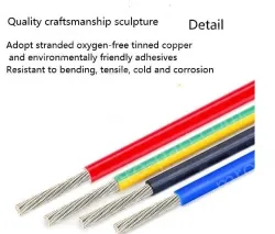 Teflon Wire Cable 24AWG Red 7 cores