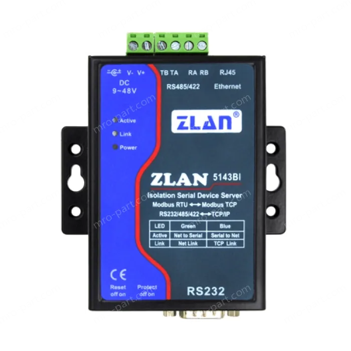 Isolated serial servers