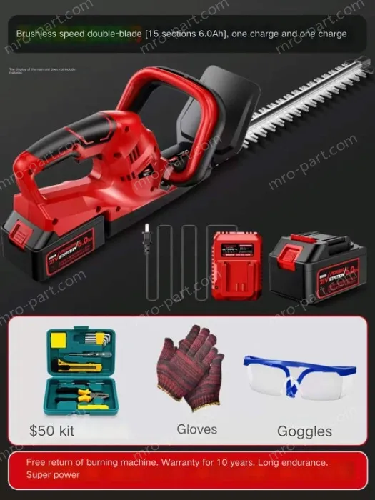 Brushless speed double-edged 15-cell 6.0Ah one battery and one charge