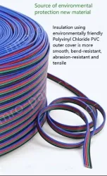 LED light connecting cable 24AWG*10 and (11/0.16TS)