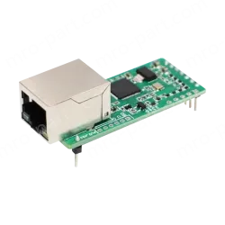 Low-cost serial-to-Ethernet module