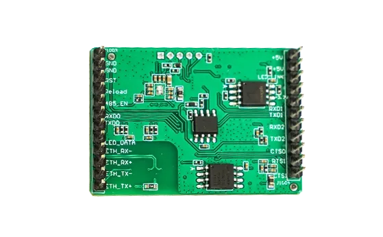 Dual-serial/triple-serial Ethernet module
