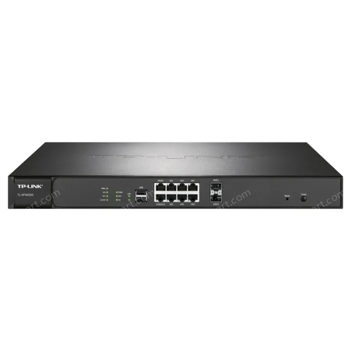 2 10 SFP+ ports, 6 RJ45 ports High-performance firewall