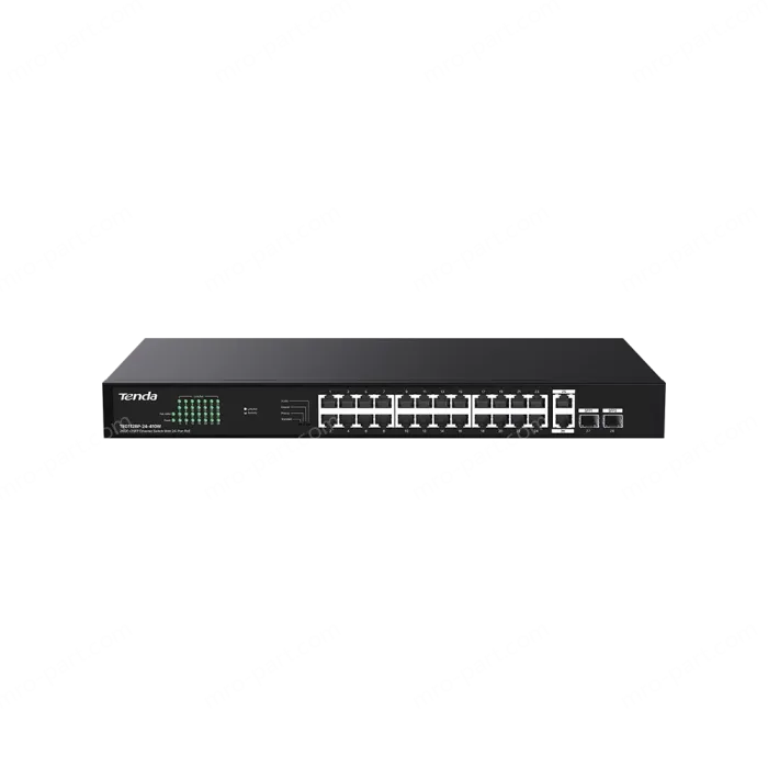 26GE+2SFP Ethernet Switch With 24-Port PoE