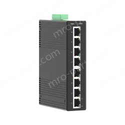 8 Ports Gigabit T(x) Din-Rail Unmanaged Industrial Ethernet Switch