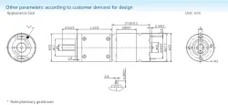 Planetary gear motor