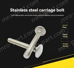 Big head carriage bolt M12*75