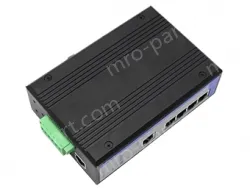 UOTEK 5-port Gigabit Managed POE Industrial Ethernet Switch