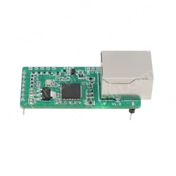Low-cost serial-to-Ethernet module