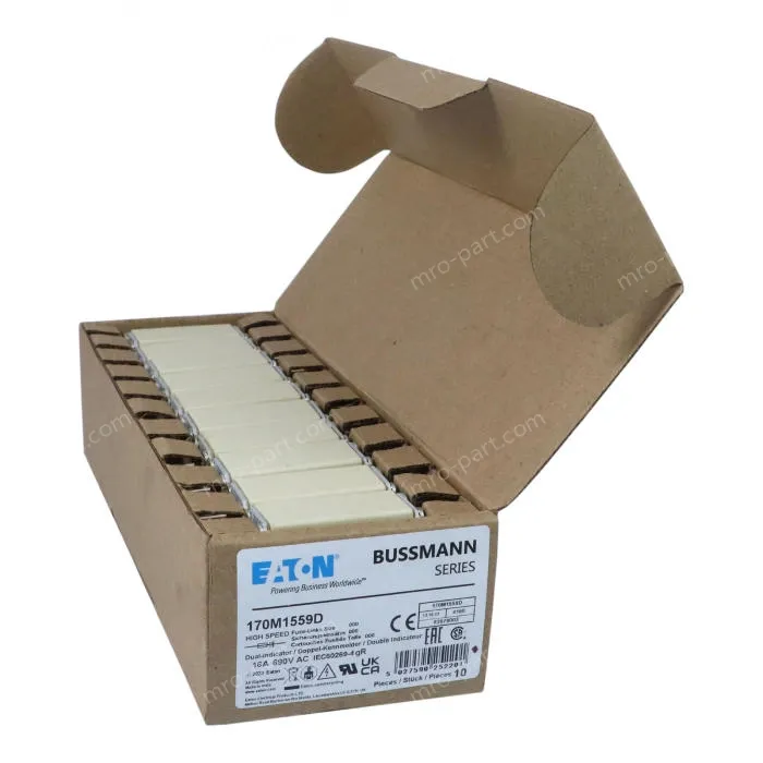 Eaton 170M1559D 15A 600VAC 20KA