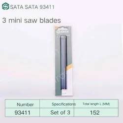 93411/3 Piece Mini Saw Blade 6"