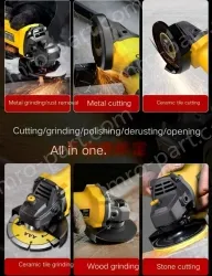 Slotted version 1200W rear switch wood sanding