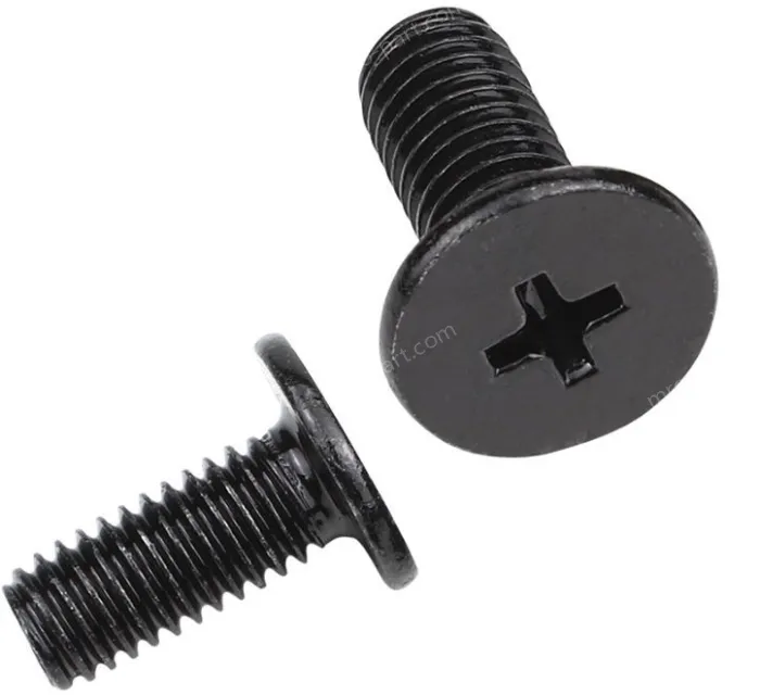 Carbon steel thin head screws M1.2*2*2