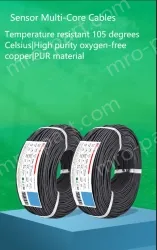 5 core 4 core 2 core sensor cable 20 AWG 5 pole