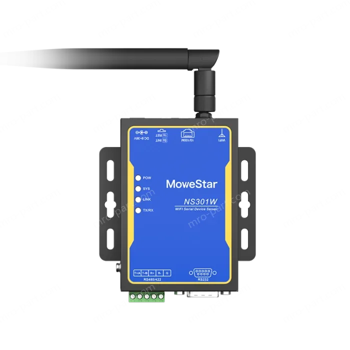 1 Port RS232/485/422 Serial to Wi-Fi/Ethernet Server