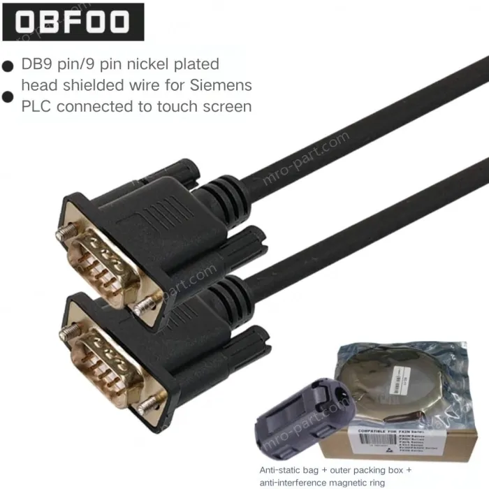 3m Nickel Plated Connector Boxed + Anti-Interference Magnetic Ring 0BF00