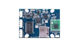 Dual-network port 4G wireless router module