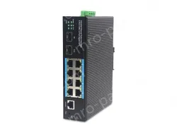 8-port 10/100BASE-TX+2G SFP Managed Industrial POE Switch