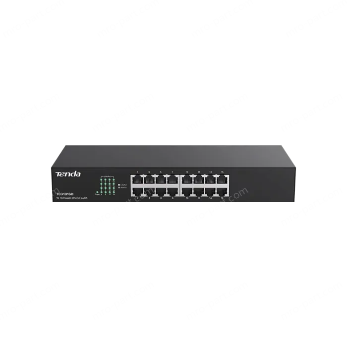 Wire-speed forwarding16-Port Gigabit Ethernet Switch