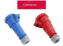 32A5 pole 400V surface mounting plug