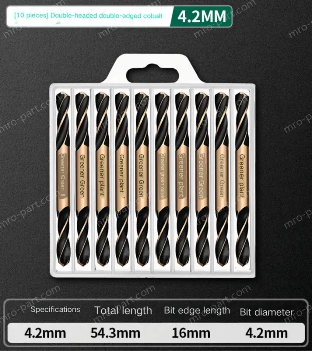 10 double-ended 4.2mm tubes are recommended
