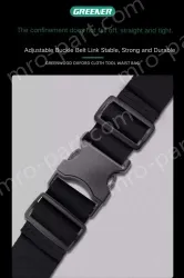 Type C: 6 slip pockets/1 hook/1 hanging pocket+belt