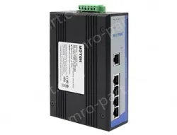 UOTEK 5-port Gigabit Managed POE Industrial Ethernet Switch