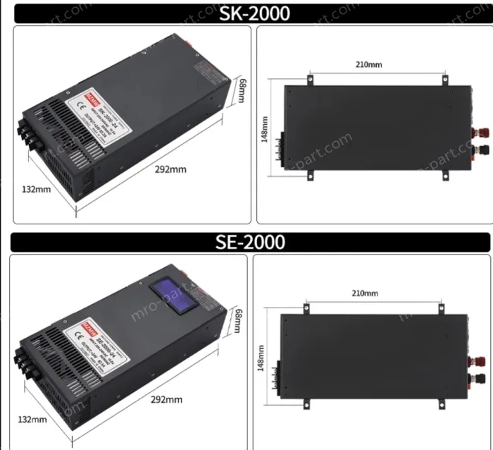 High-power switching power supply 2000W 48V