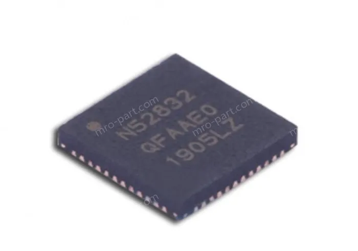 The nRF52832-QFAA-R NORDIC package QFN-48 wireless transceiver is new and original