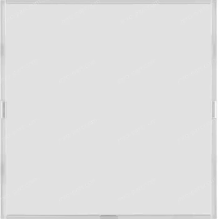 Push-button 1gang,RGB LED, int. temp. sensor, KNX - S.1/B.3/B.7, f. p.white