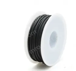 Silicone high temperature cable 18AWG Black