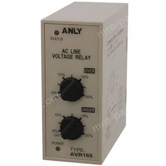 ANLY Protection relays AVR1658T