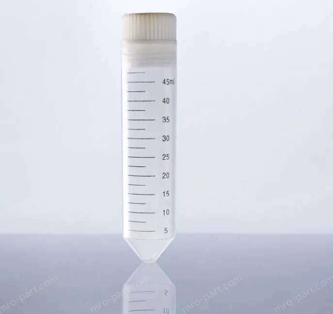 50 ml centrifuge tubes are internally rotated with round bottoms