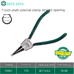 7 inch straight circlip pliers 72001