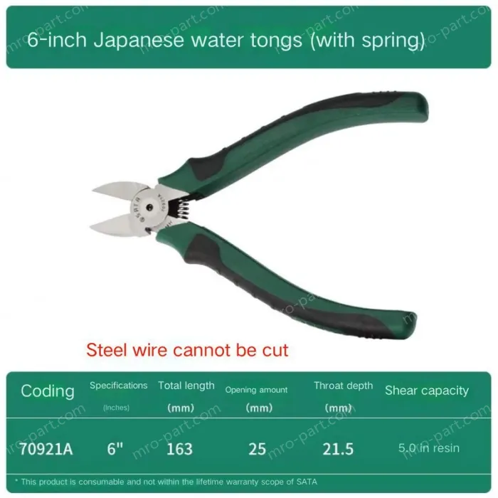 6 inch Japanese nozzle pliers 70921A