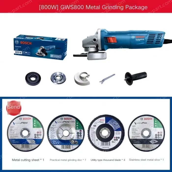 800W new cost-effective high-power metal grinding package