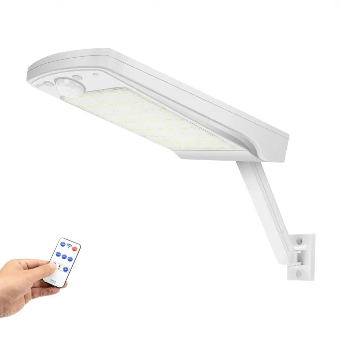 45 &deg; angle lighting 90 &deg; angle wall washing light Solar remote