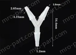 5.6mmY-shaped tee