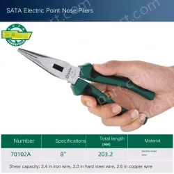 8" needle-nose pliers 70102A