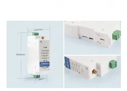 220V powered rail Cat 1 DTU