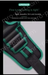 Multi-slip belt bag with lid (thickened anti-abrasion belt)