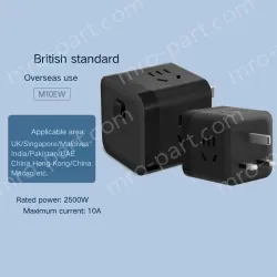 M10EW British Black Rubik's Cube