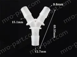 12.7mmY-shaped tee