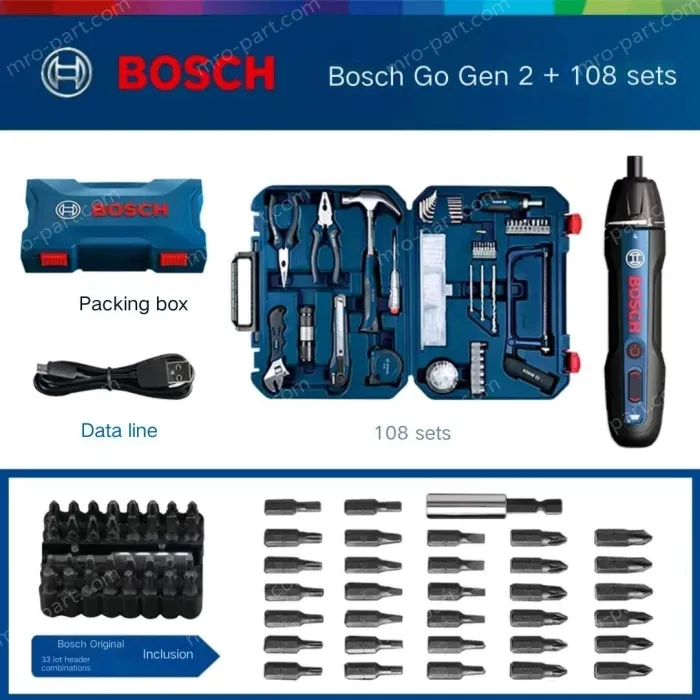 Bosch GO Gen II + 108 set