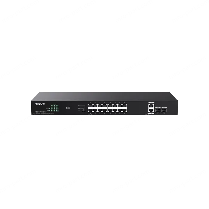18GE+2SFP Ethernet Switch With 16-Port PoE