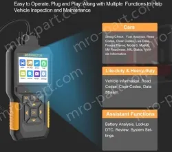 NexzCheck 601 Automotive and Truck OBD Reading Card