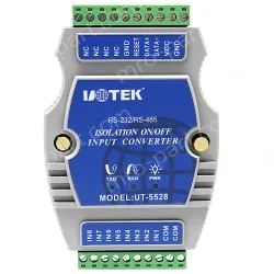 UOTEK UT-5528 Digital 8-channel optical isolated dry contact I/O input module
