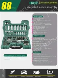 Comprehensive auto repair kit - 88 pieces - 09013